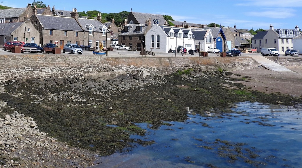 Low tide at the waterfront of the coastal village of Johnshaven, Scotland. The flax industry, sailmaking and fishing have historically been an integral part of the life and economy.
#LikeALocal #OnTheRoad