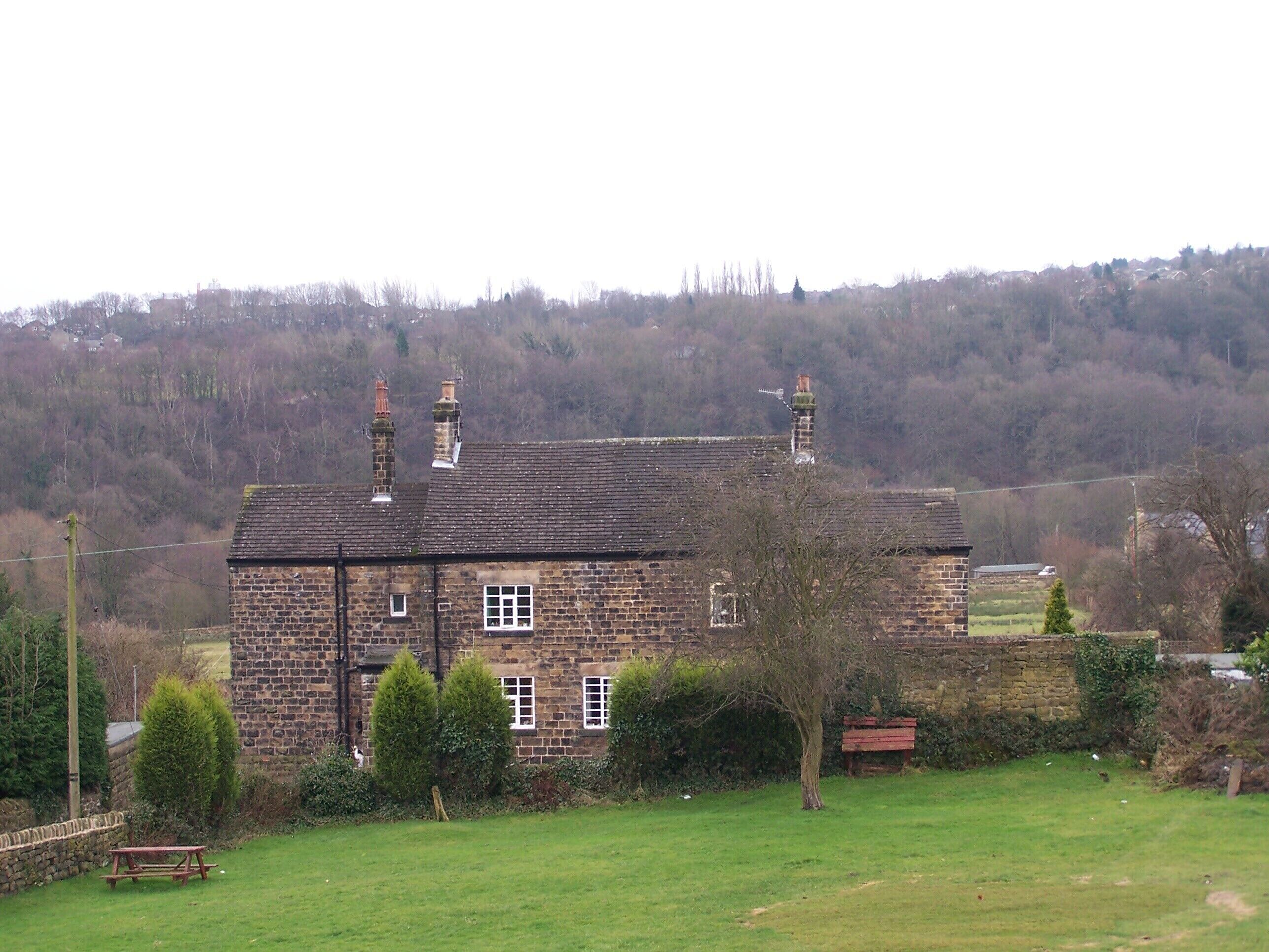 View from the Inn, rear of Wisewood Inn, Loxley Road, Loxley, Sheffield. View taken from the back yard of the Wisewood Inn 1700150 1709922
