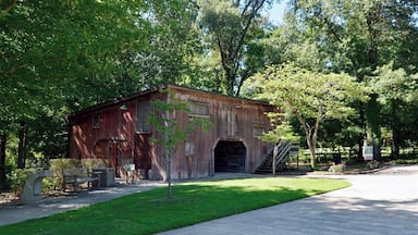 This is the barn located behind the Pfeiffer house where Ernest Hemingway penned A Farewell to Arms. He was married to the daughter of Paul Pfeiffer, Pauline. They were married from 1927 to 1940 and had two children. The home and barn are currently owned by Arkansas State University.