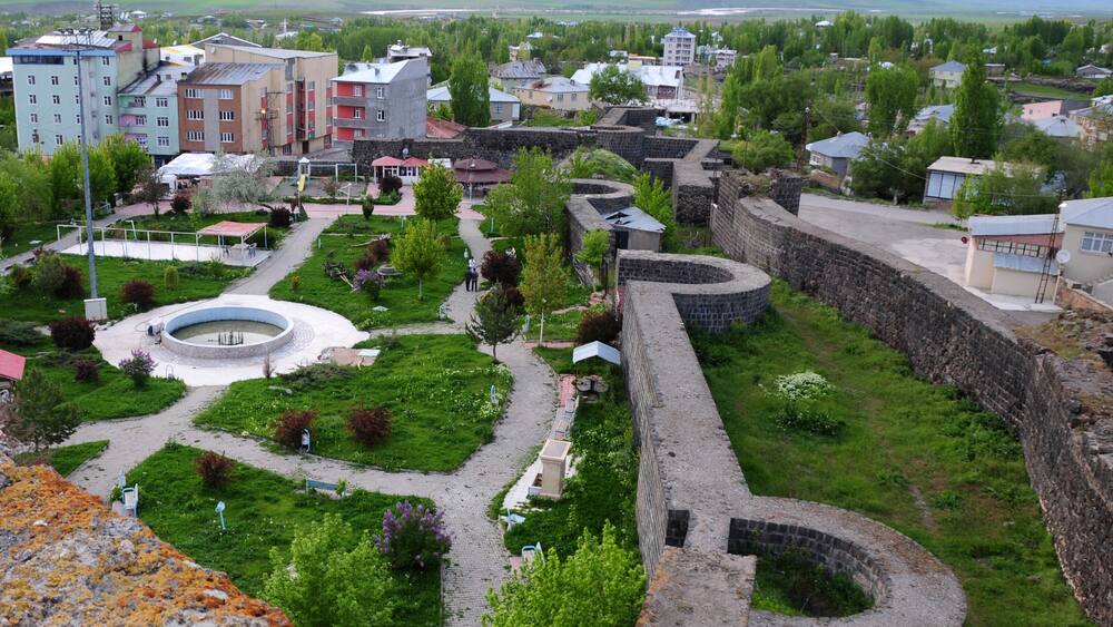 Malazgirt Castle in Mus, Turkey.