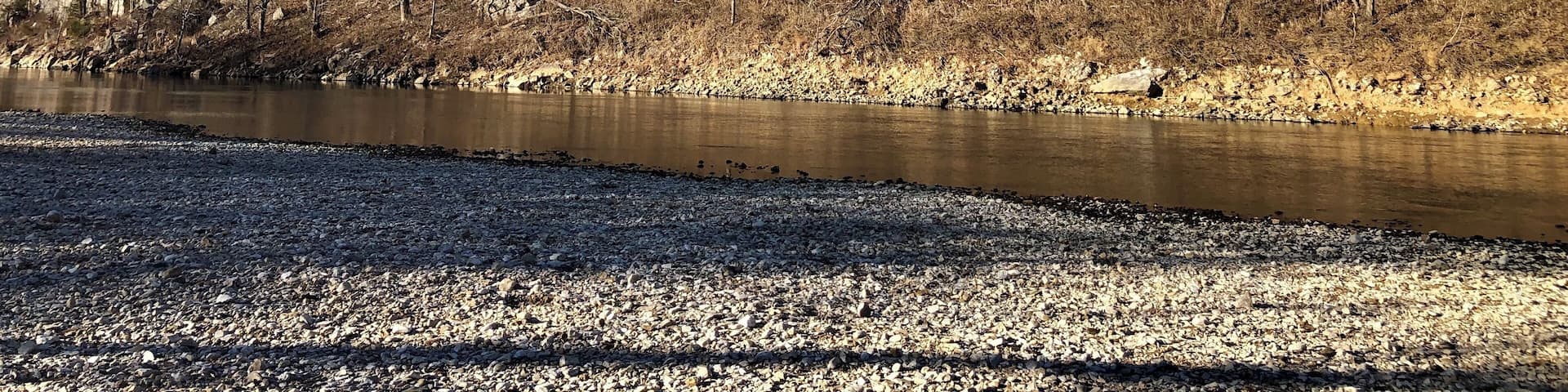 Tyler Bend on the Buffalo River Christmas Day 2019. Beautiful 72 degrees!