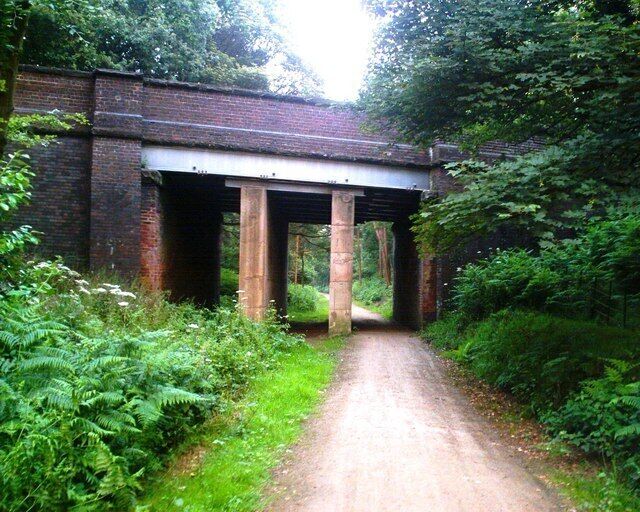 Whitegate Way, Oakmere. Passing beneath A49, Tarporley Road, in the direction of Kennel Bridge and Winsford.