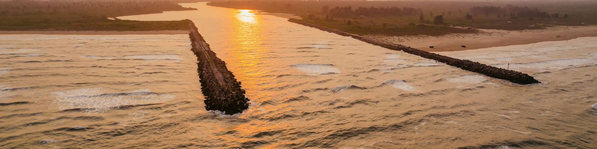 Escolleras de Tamiahua Veracruz México
