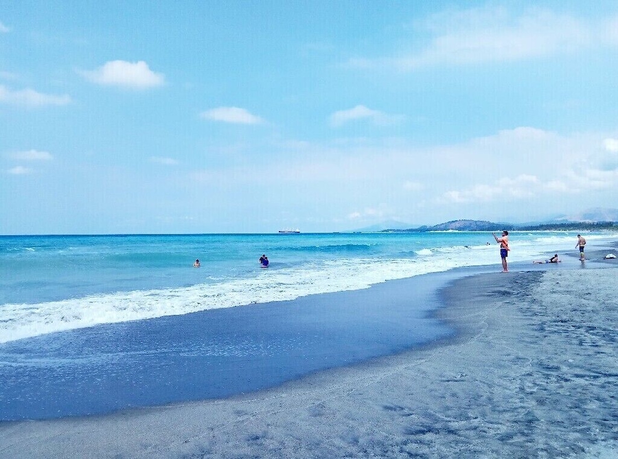 When waves are present, this place near Metro Manila is a good spot to surf. On a flat day, it's still a good spot to swim.  You can check Liwa in Zambales if you're up for the challenge.