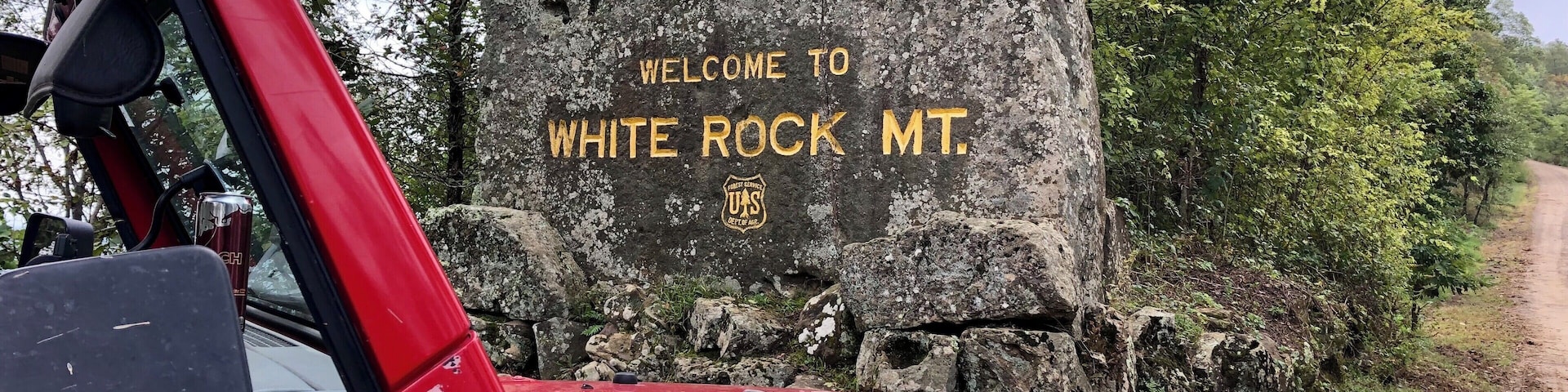 White Rock Mountain Recreation Area was built by the CCC in the 1930’s #history