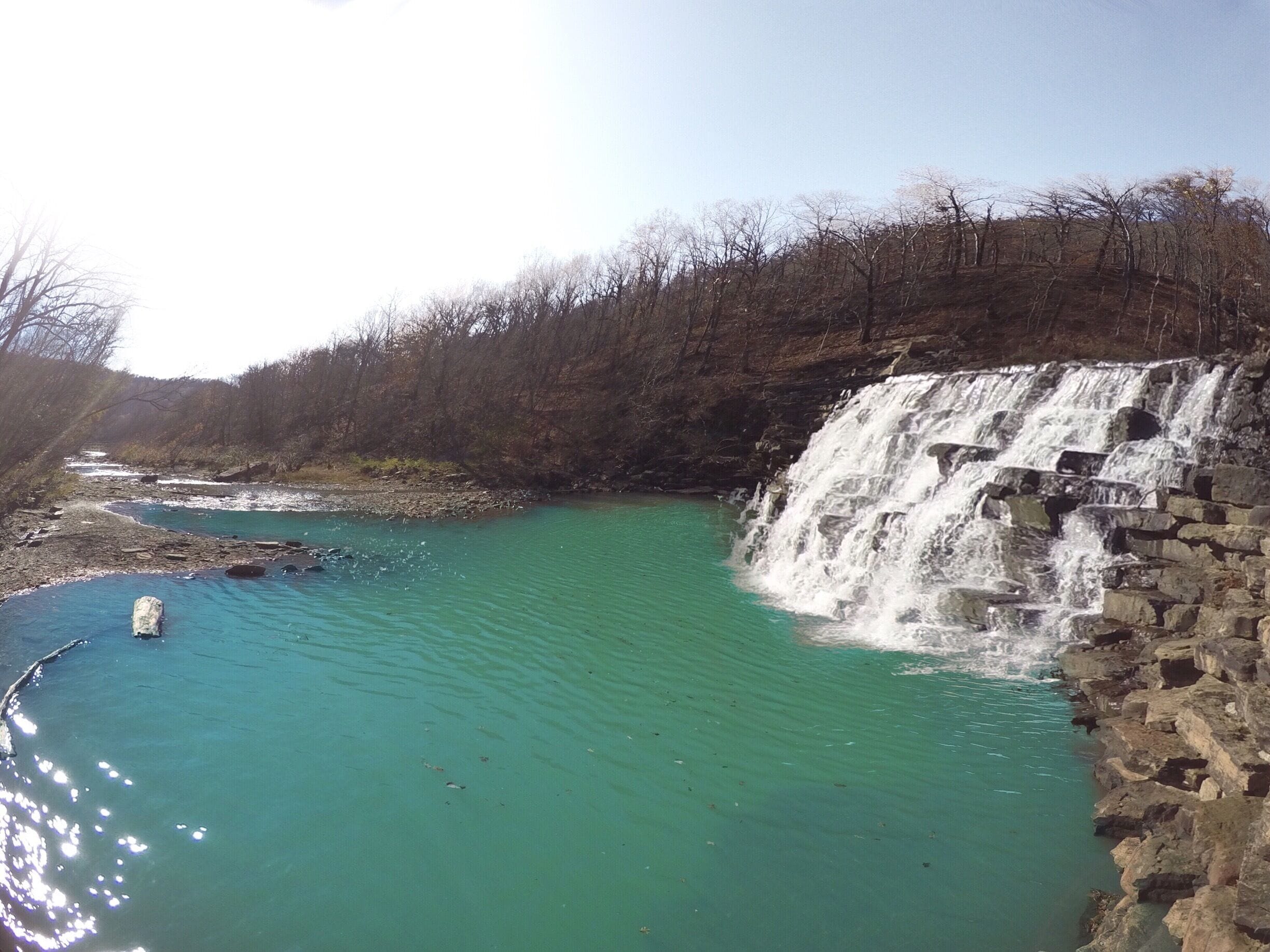 My favorite spot at Devils Den... This spot didn't even require hiking!!!!