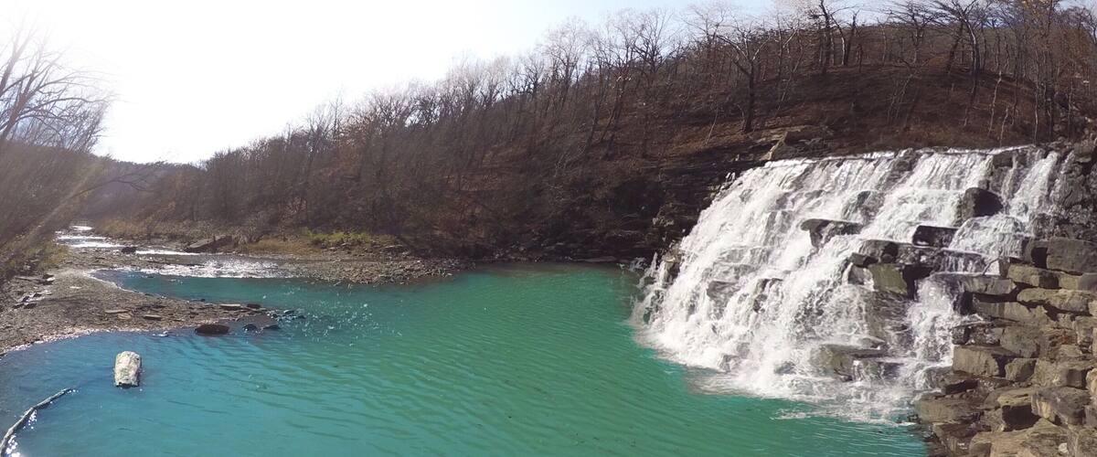 My favorite spot at Devils Den... This spot didn't even require hiking!!!!