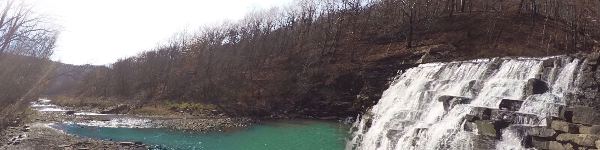My favorite spot at Devils Den... This spot didn't even require hiking!!!!