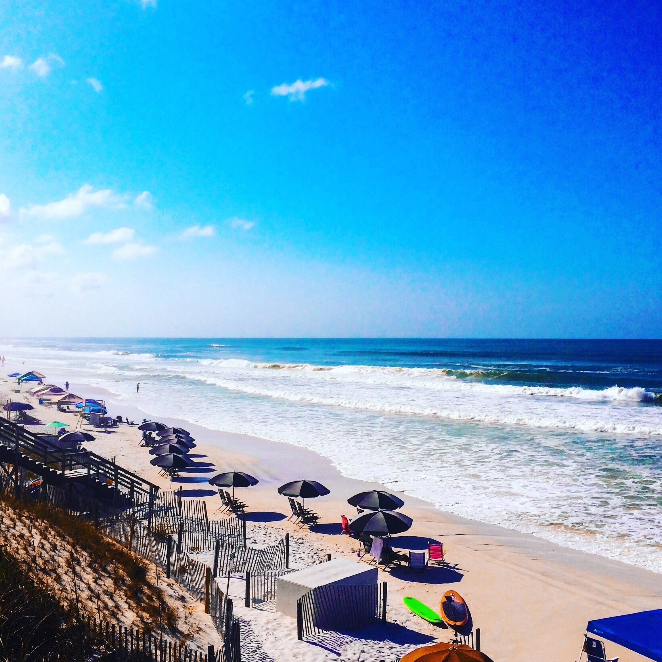 Beautiful day at Blue Mountain Beach!  The ice cream shop up the street makes for a perfect snack spot!