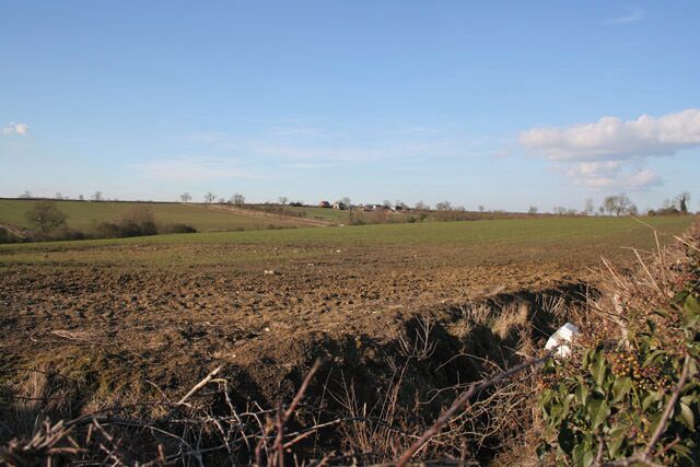 Farmland near Seagrave. Looking NW from Berrycott Lane