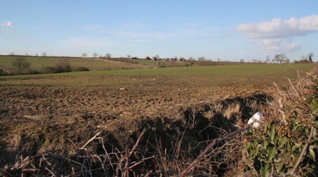 Farmland near Seagrave. Looking NW from Berrycott Lane