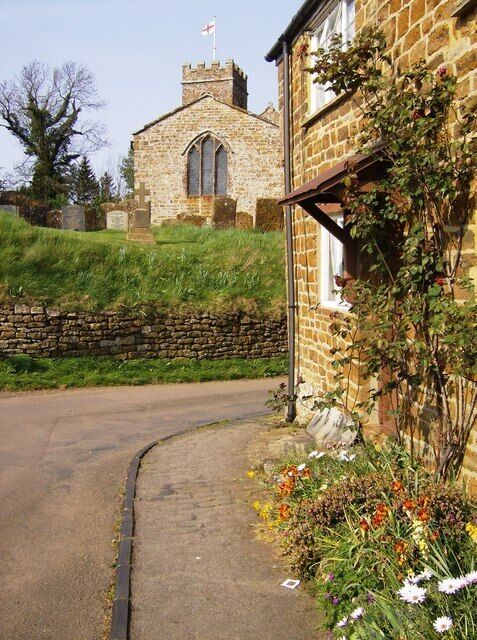 Epwell, Oxfordshire, looking toward St Anne's parish church