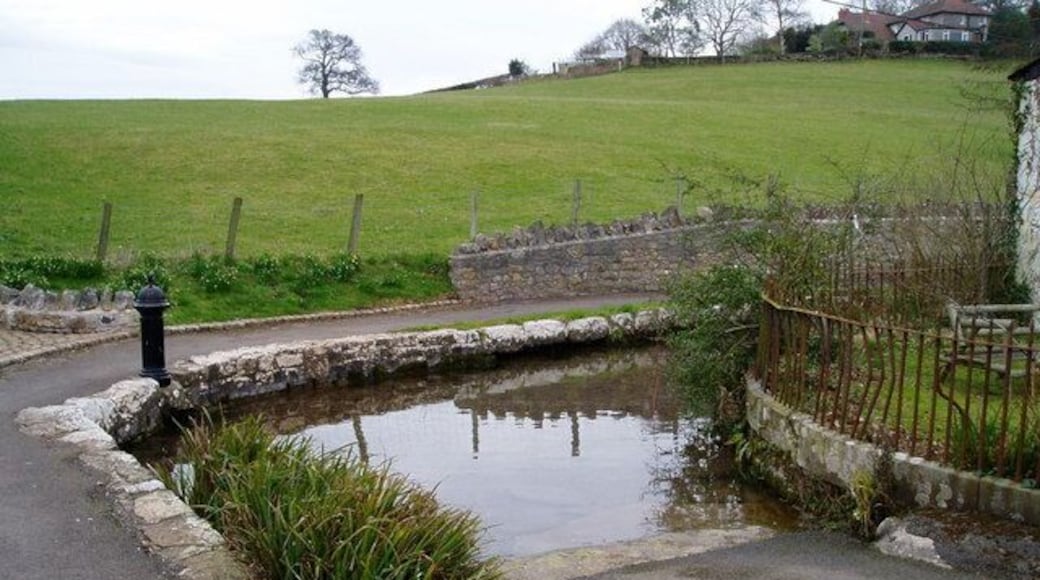 Ford at Rickford. A view of the other end of the ford
