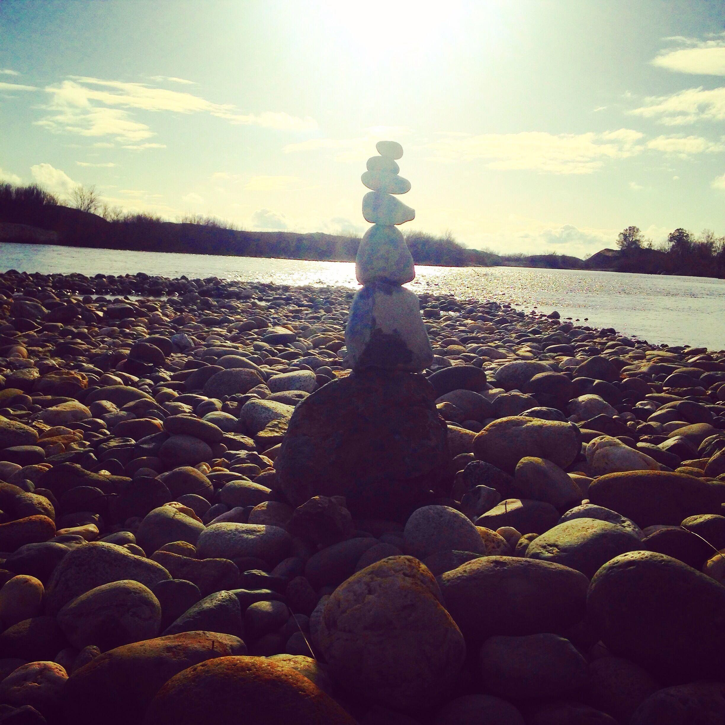 There's something about a river and all it's beautiful rocks.  