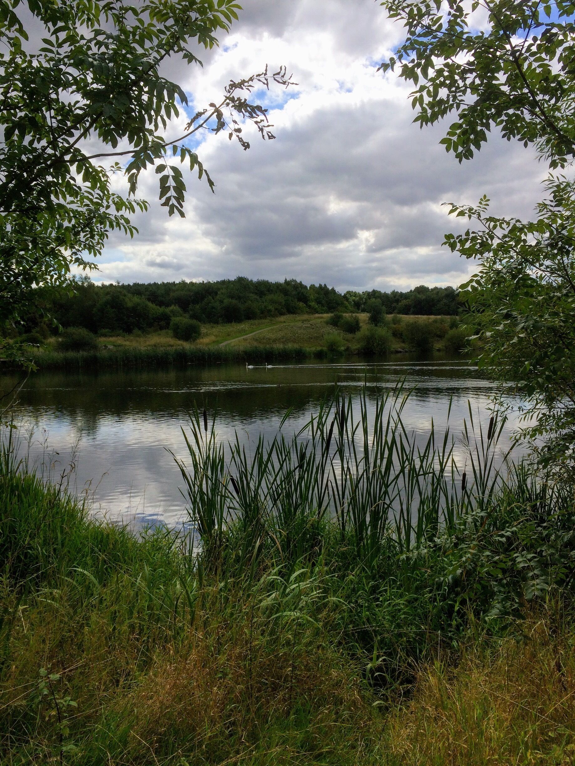 A beautiful summer's day. Then this cloud passed over. Sence valley plays to every mood each time I visit. I love where I live. 