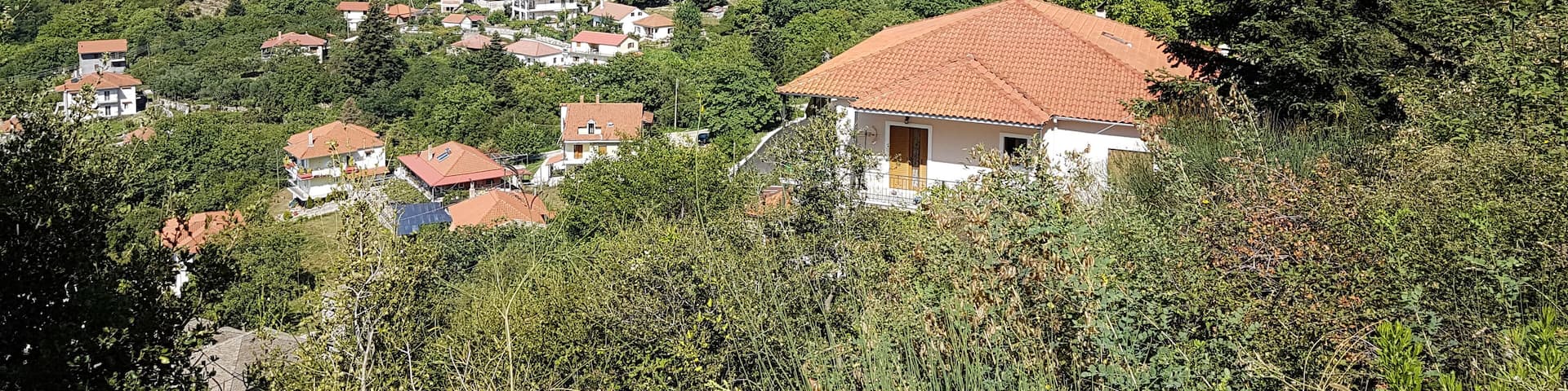 Vourgareli village in Epirus Arta Greece
