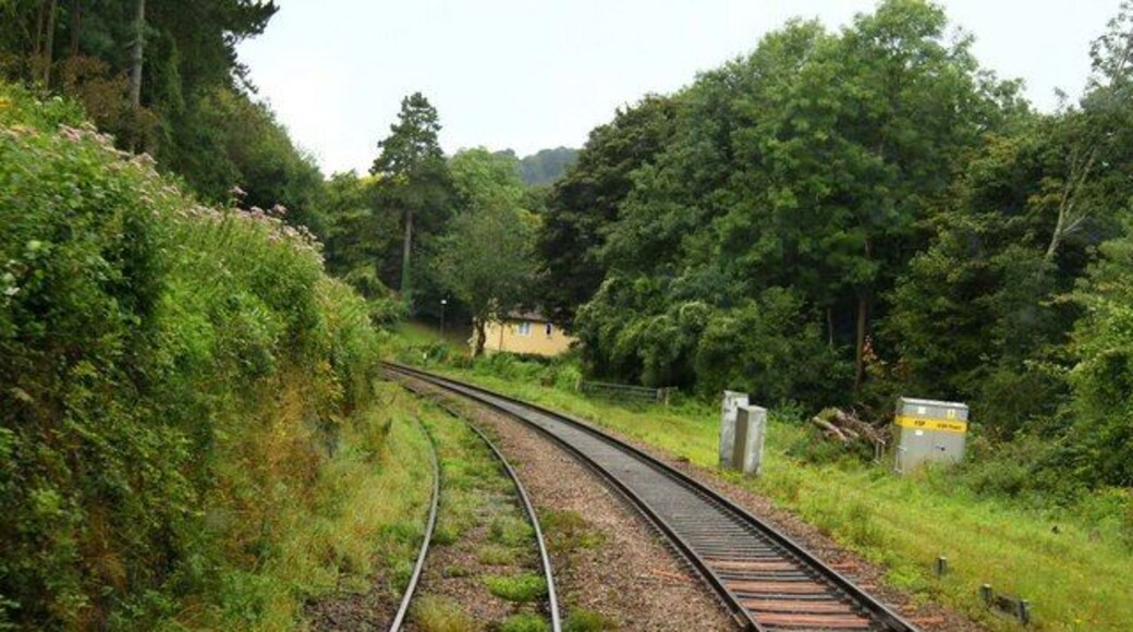 The Swindon - Gloucester line near Chalford