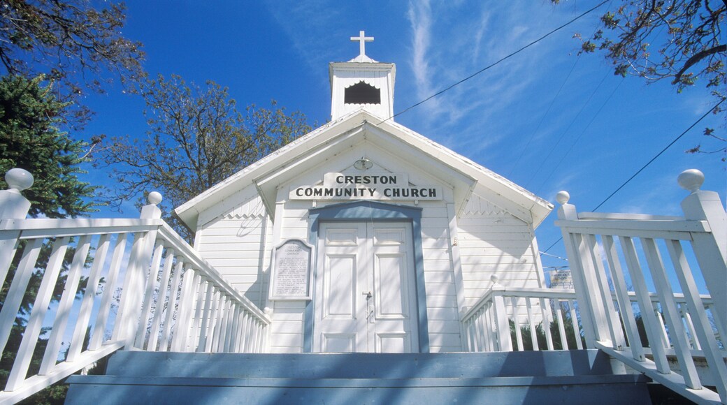The Creston Community Church in Creston California