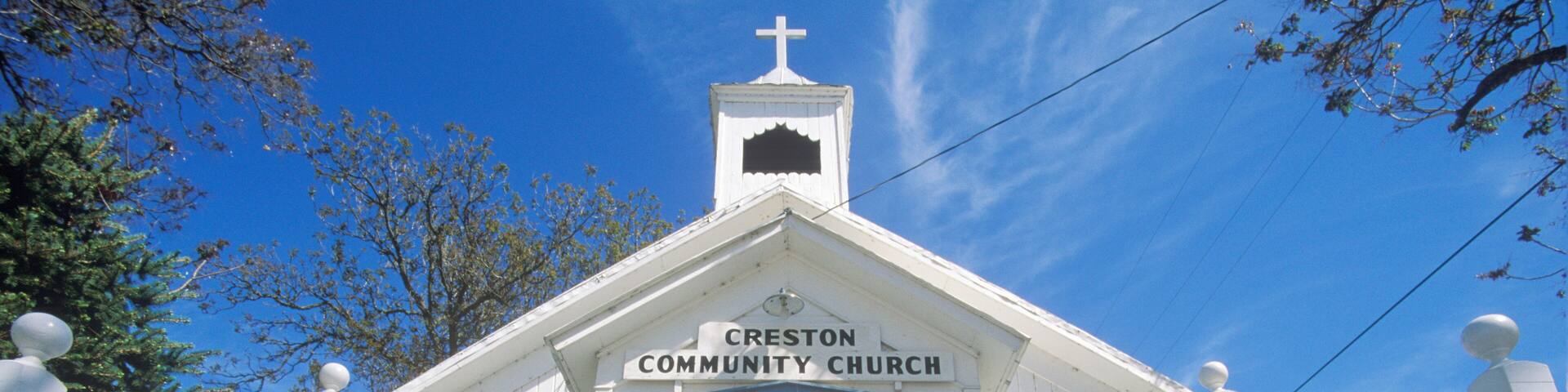 The Creston Community Church in Creston California