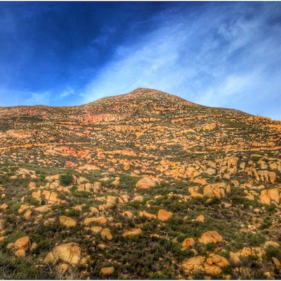 Tecate Peak, literally
