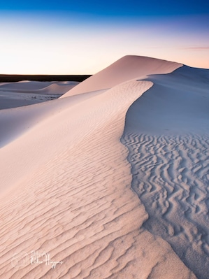 Sunrise shoot.  Nice crisp ridge line thanks to the prevailing winds
