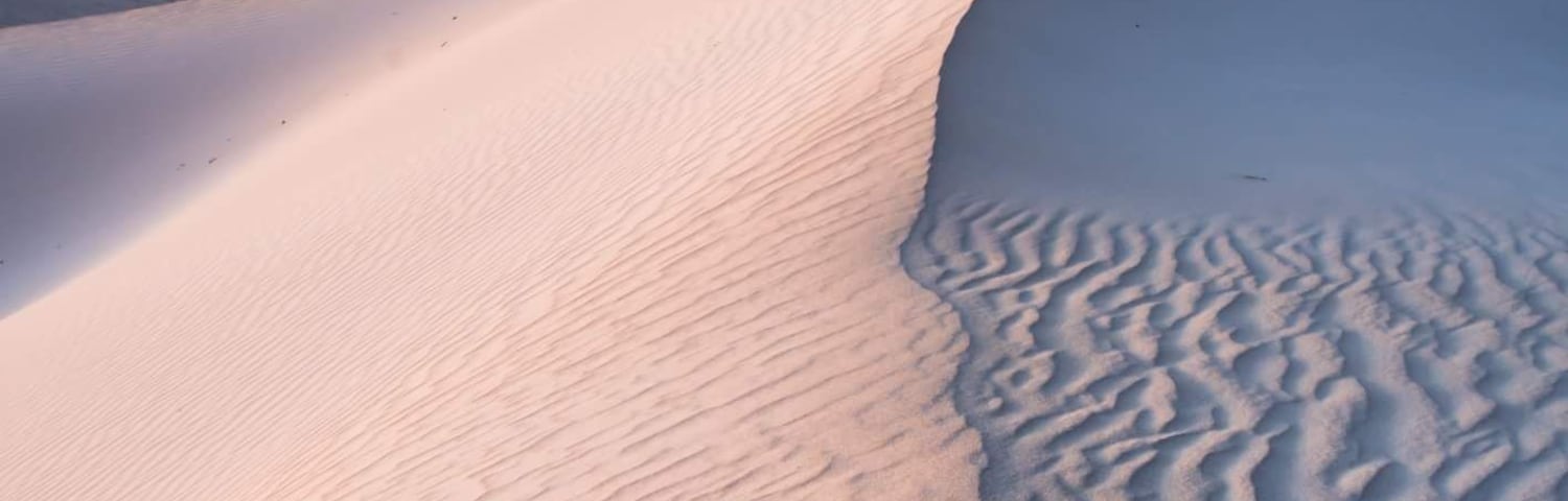 Sunrise shoot. Nice crisp ridge line thanks to the prevailing winds