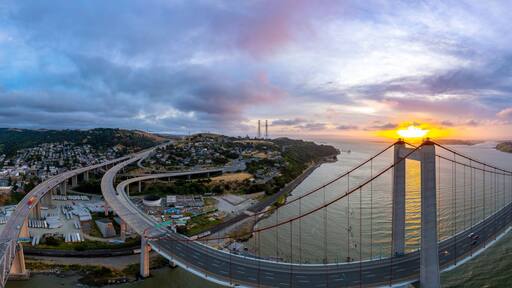 Alfred Zampa Memorial Bridge - Crockett, CA
