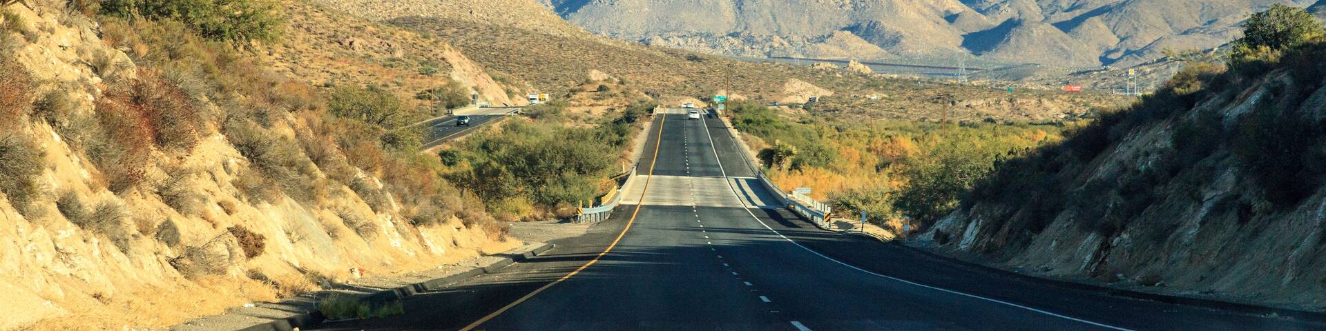 Near the Jacumba Hot Springs exit, San Diego, California