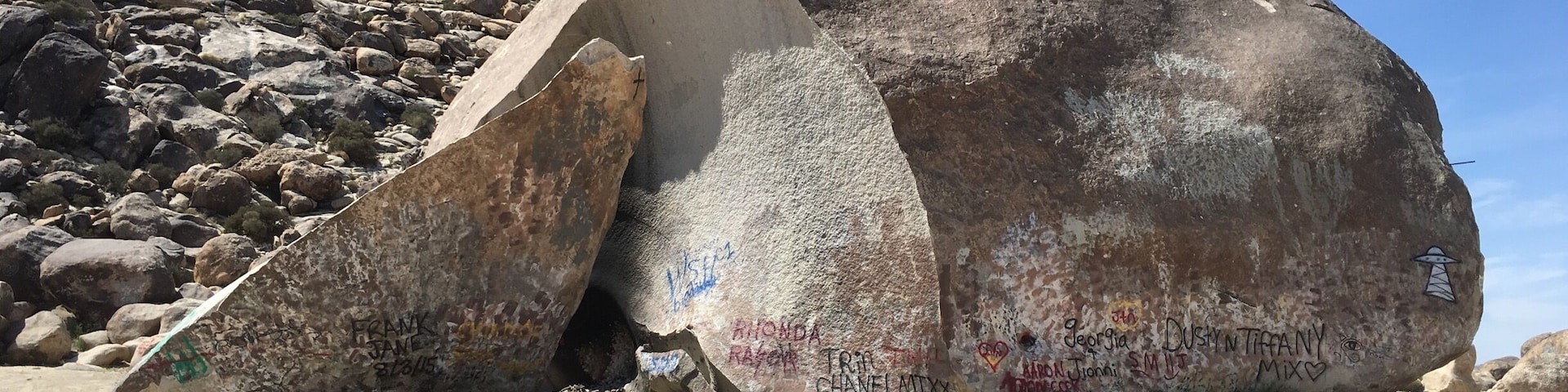 Largest free standing boulder in the world.