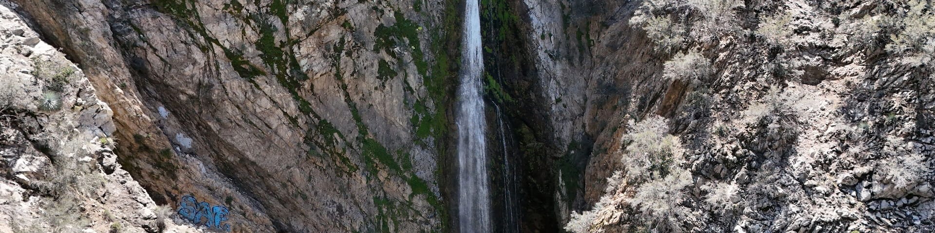 Bonita Falls, in Lytle Creek