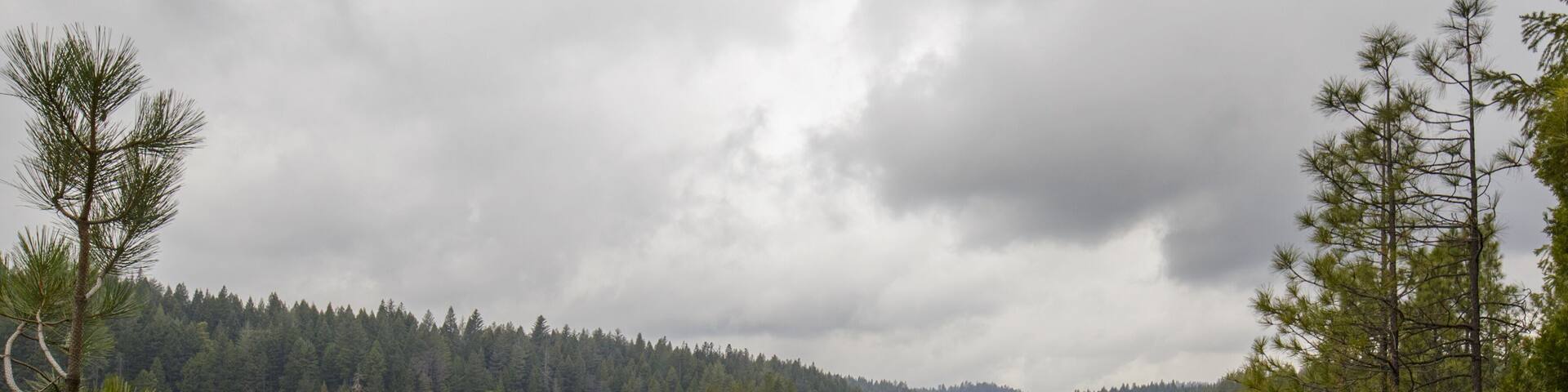 Stormy Paradise Lake