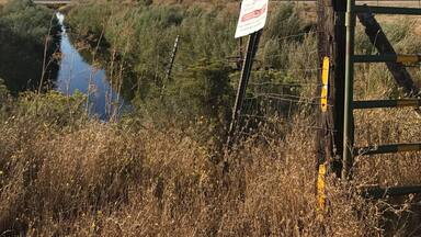 Right beyond the fairgrounds is the entrance to Big Lake and Ahjuwami Lava Springs 3 miles down this dirt road I love the quail on the post if you look closely at the picture