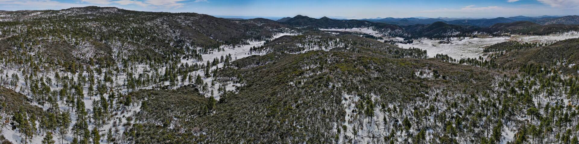 Mount laguna CA snow