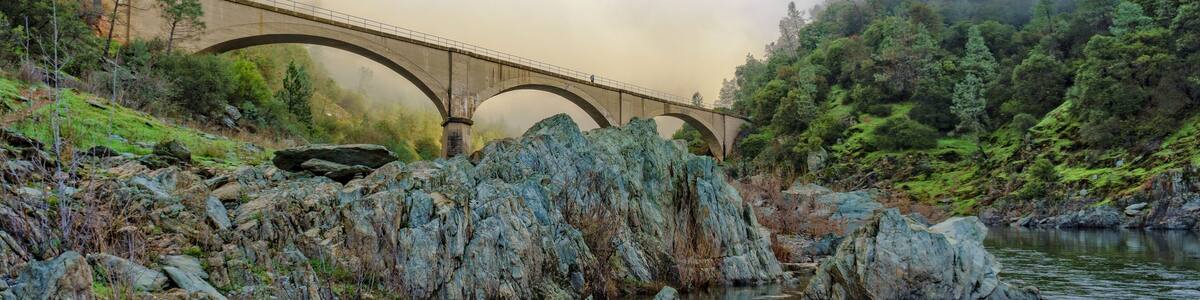 Mountain Quarry Bridge, Auburn, California