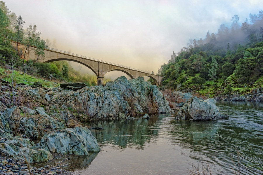 Mountain Quarry Bridge, Auburn, California