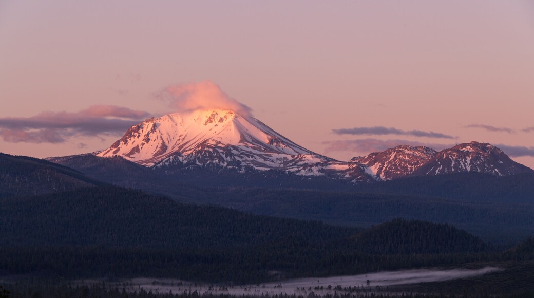 Sunrise On Lassen Peak