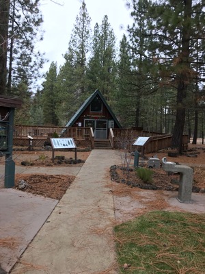 Open year round this little station is headquarters for all things Mt. Lassen