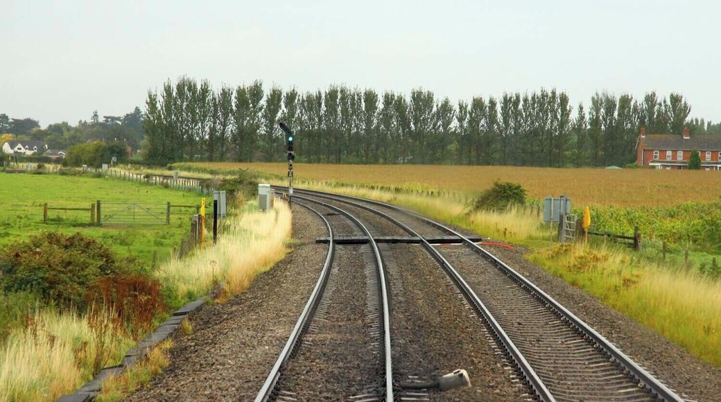 Nearing Cooks 2 Level Crossing