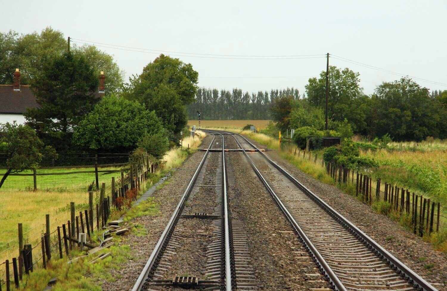 Approaching White's Farm Crossing