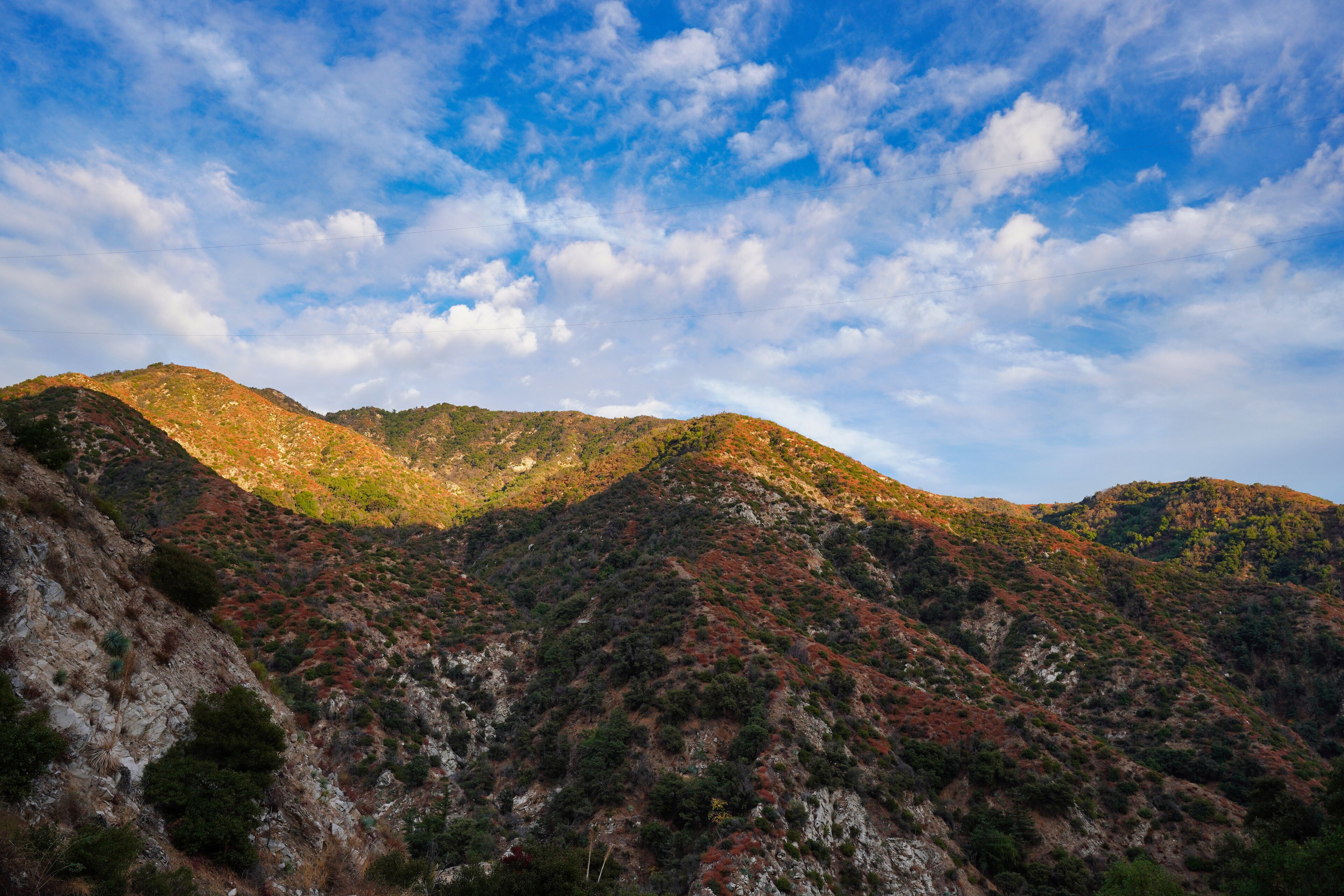Santa Anita Canyon is a canyon in the San Gabriel Mountains, within the cities of Sierra Madre, Monrovia, and Arcadia in Los Angeles County, California.