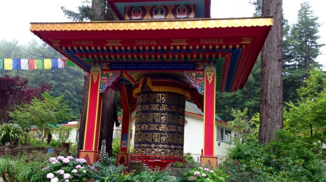 Land of Medicine Buddha. Prayer Wheel