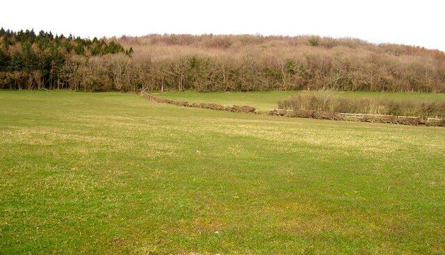 Farmland, Vale of Glamorgan View of the farmland looking North from the crossroads.