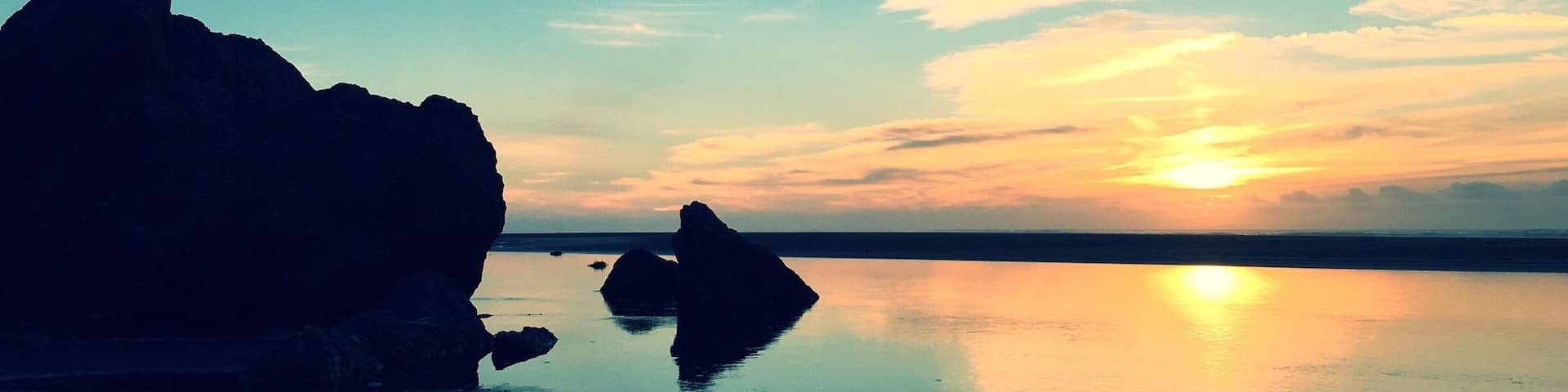 Sunset at Moonstone Beach
#sunset