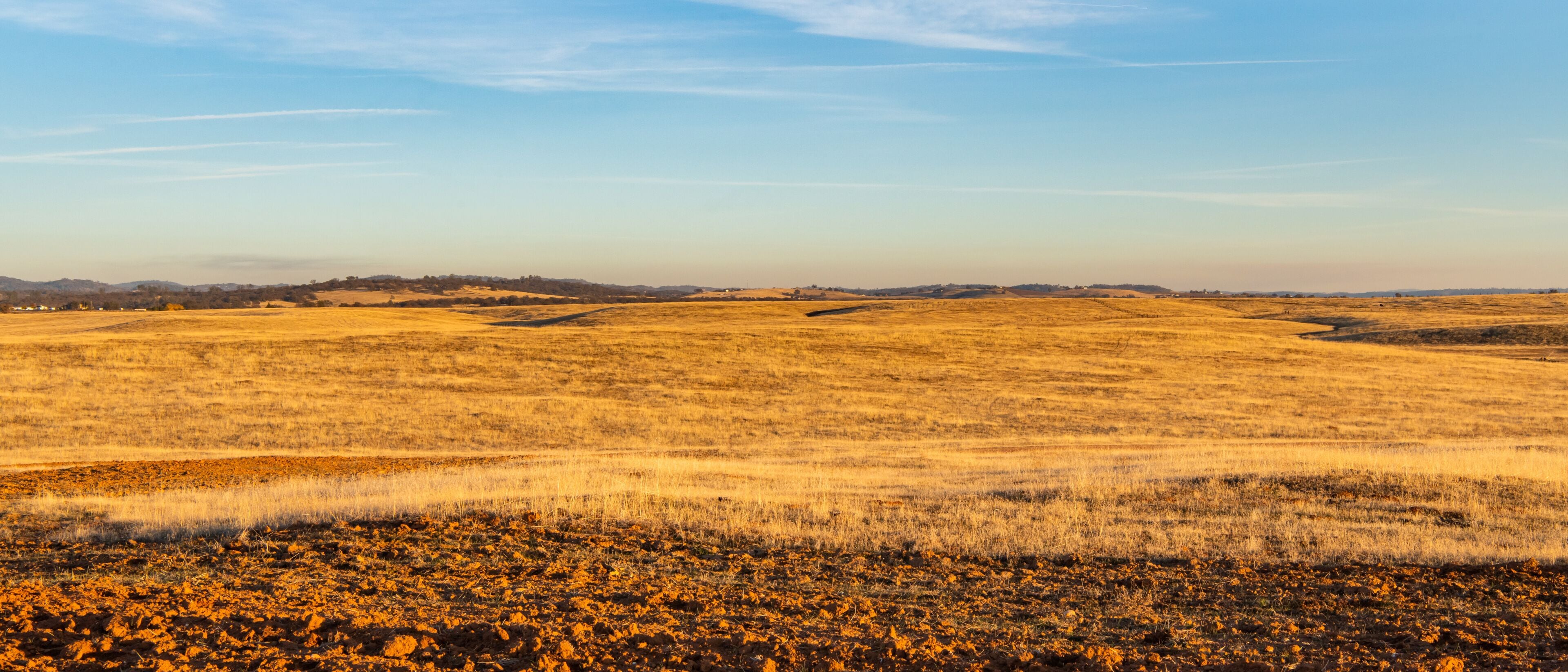 Rolling Hills in Wheatland, California.