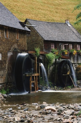 Water Powered Mill in Black Forest Germany