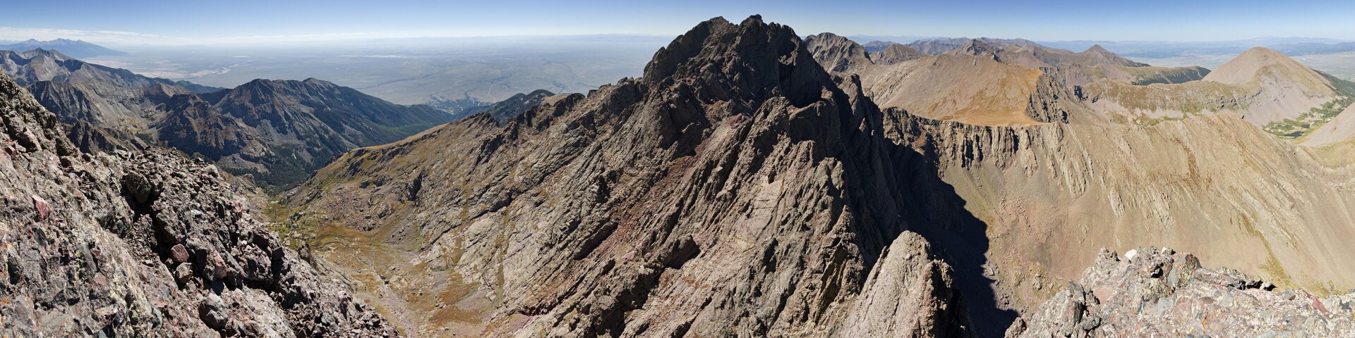 Crestone Needle Summit Panorama