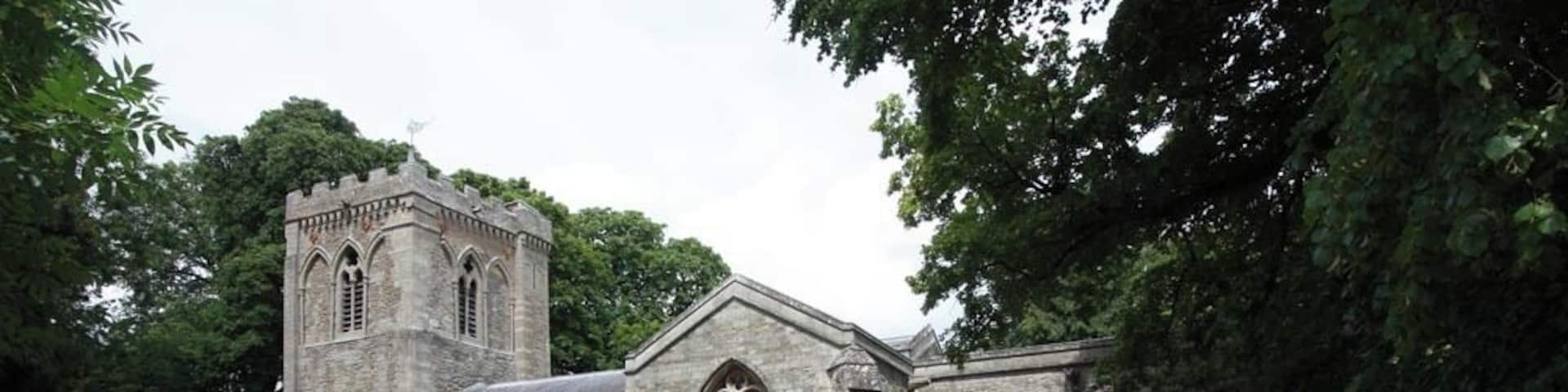 St Andrew's parish church, Alwalton. Cambridgeshire (formerly Huntingdonshire), seen from the southeast