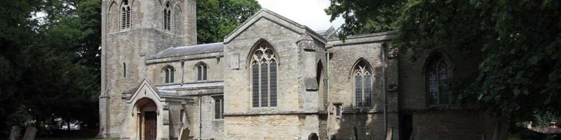 St Andrew's parish church, Alwalton. Cambridgeshire (formerly Huntingdonshire), seen from the southeast