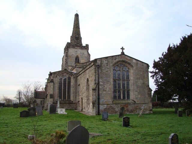Saint Edith's Church The church at Orton-on-the-Hill has virtually no coloured glass in the windows.