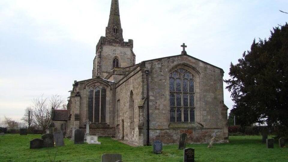 Saint Edith's Church The church at Orton-on-the-Hill has virtually no coloured glass in the windows.